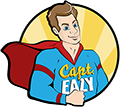 Capt Eazy Junk Removal Logo